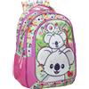 Julian Ross Koala Love - Zaino Scuola Elementare per Bambine e Ragazze, con Schienale Imbottito e Rinforzato