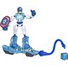 Avengers Personaggio Bend and Flex Missione di ghiaccio Capitan America Avengers