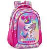Julian Ross Unicorn Ice Cream - Zaino Scuola Elementare, 3 Scomparti, Ergonomico con Spallacci imbottiti