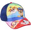 Paw Patrol - Cappello con visiera per bambini, Poliestere e cotone, Chiusura regolabile
