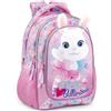 Julian Ross Bunny Ballerina Coniglietta Julian Ross - Zaino Scuola Elementare, 3 Scomparti, Ergonomico con Spallacci imbottiti