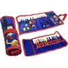 Topolino - Mickey Mouse Disney Topolino - Astuccio rotolo bambini con 12 pennarelli Giotto, per la Scuola o il tempo libero