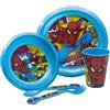 Spiderman Marvel Spider-Man - Set pranzo 5 pezzi