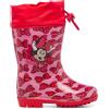 Minni - Minnie Mouse Disney Minni - Stivali in gomma per bambine, Calosce per la pioggia