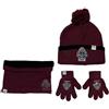 Harry Potter - Coordinati invernali 3pz per Bambini, cappello, scaldacollo, guanti
