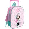 Minni - Minnie Mouse Disney Minni - Zaino trolley asilo per bambini, 28cm