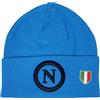 SSC Napoli - Forza Napoli SSC Napoli - Cappello invernale skipper azzurro, Taglia L