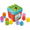 Clementoni Soft Clemmy - Secchiello con mattoncini morbidi