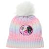 Barbie - Cappello invernale pompon bambini, Rosa