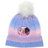 Barbie - Cappello invernale pompon bambini, Fucsia