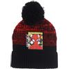 Spiderman Marvel Spider-Man - Cappello invernale pompon bambini, Rosso