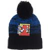 Spiderman Marvel Spider-Man - Cappello invernale pompon bambini, Blu
