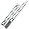 LOOTICH Push to Open Spingere per Aprire Guide a Rimbalzo per Cassetti con Cuscinetti a Sfera 350 mm Totale Telescopiche Guida con Apertura a Pressa per Cassetto Capacità Carico 35kg (1 Paio)
