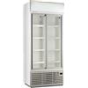 Vetrina Verticale Frigo Bibite Positiva Ventilata 2 Porte Scorrevoli - Cl 90 Tc Sl White - Tn 631 Litri - Temp. 0°c/+10°c - Dim. Cm. L88xp71,2xh200,1