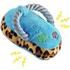 Andiker Giocattolo squillante in corda per cani - giocattolo di peluche durevole - in morbido cotone - giocattolo da masticare a forma di scarpa (2)