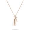 Liebeskind Berlin Love Collana in acciaio inox con ciondolo, 45 cm, acciaio inox, Senza Gemme