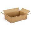 NICOLETTI 25 Pezzi SCATOLA CARTONE MONO ONDA NEUTRA 40x30x10 cm