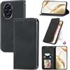Cracedily Cover per Honor 200 Pro Case, Custodia Cover Pelle Premium Portafoglio con Porta Carte Magnetica Supporto Protezione Flip Case Custodia per Honor 200 Pro, Nero