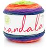 Lion Brand Yarn Mandala, filato multicolore per lavori a maglia, uncinetto e artigianato, più sottile, 1 confezione