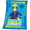 Herding Coperta in Pile Sam il Pompiere, 130 x 170 cm, 100% Poliestere, Pile