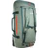 Tatonka Trolley Duffle Roller 105 L - Borsa da viaggio pieghevole con ruote e funzione zaino - Riutilizzabile nella propria tasca del coperchio - 105 litri di volume, verde Sage