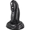 SEXY EMPORIUM Grande dildo nero con ventosa anale realistico Dong enorme 25,4 cm 30,5 cm 43,2 cm + massiccia pegging per adulti (spessore 20,3 cm) Alien Dildo