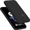 Cadorabo cover compatibile con Motorola EDGE 20 PRO/EDGE S PRO, cover in silicone liquido per EDGE 20 PRO/EDGE S PRO, custodia in silicone, resistente ai graffi - LIQUID NERO