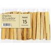 NIRDOSH - Incenso Naturale Palo Santo Legnetti PALITO dall'Ecuador - 15 Bastoncini 10cm - per Meditazione e Yoga - Legno Originale Bursera Graveolens