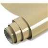 Hode Carta Adesiva per Mobili Pellicola Adesiva Lucido Flash | 40x300cm Carta da Parati Adesiva Muro Pellicole Adesive per Mobili Carta Lucida Parati Tavolo Scrivania Impermeabile Marrone