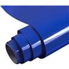 Hode Carta Adesiva per Mobili Pellicola Adesiva Lucido Flash | 40x300cm Carta da Parati Adesiva Muro Pellicole Adesive per Mobili Carta Lucida Parati Tavolo Scrivania Blu Scuro