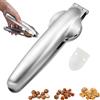 AOMAIGAD Castagno Clip, Inossidabile Taglia Castagne, Pinza per Castagne, Clip Inossidabile Taglia Castagne, Clip di Castagno, con Artiglio di Castagna, Per Castagne Utensili Cucina