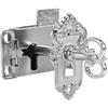 AYNEFY Set di Serrature Antiche con Chiave, Stile Vintage, per Armadio, Valigia, Porta e Cassetto, 6 x 4 cm