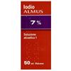 Almus Iodio Almus 7%/5% Soluzione Cutanea Alcoolica 1 Flacone 25 Ml