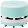 Tihoo tenwin Mini aspirapolvere da scrivania Portatile, Senza Fili, a Batteria, per la Pulizia di tastiere, Laptop, tavoli per casa, Ufficio, Auto (Verde)