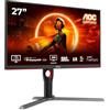 AOC Gaming Q27G3XMN - QHD Monitor da 27 pollici, 180 Hz, FreeSync Prem. Pro., HDR1000 (2560x1440, 1 ms GtG, HDMI, Display Port) nero-rosso