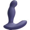 AMAZBEE Silicone Stimolatore Prostata uomini Vibratore Anale Telecomando Dildo Anale con Funzione di Schiaffo e Spinta Femmina o Gay Formazione Anale Sex Toys (Black)