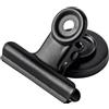 LELADY JEWELRY LELADY Clip Magnetiche, 12 Pezzi Clip Magnetiche in Metallo, 38mm, Neri