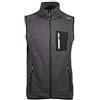 CMP - Gilet da uomo, Nero-Glacier, 46