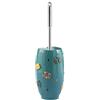 Gedy Dori Portascopino, Resina, Turchese, 7.7 x 10.7 x 37.5