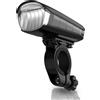 Dansi Luce frontale LED DANSI, 30/15 Lux, omologata StVZO, Luce frontale a LED a batteria., 44011, Nero,