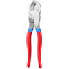 VORXEON Pinza Tagliacavi Professionale 10 Pollici Rossa, Tagliacavi ad Alta Leva per Cavi in Alluminio, Rame ed Ethernet 0-70mm² (Fino a AWG2/0) - Design Robustissimo