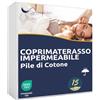 SLEEPZEN - Coprimaterasso 80 x 190 cm impermeabile - Certificato Oeko-Tex®, Traspirante, Silenzioso, Ipoallergenico, 100% Cotone, Coprimaterasso 80x190 Qualità Superiore, Lenzuolo con Angoli