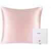 ZIMASILK Federa Seta Cuscino 100% Seta di Gelso, 80x80 cm, Prugna Chiaro