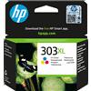 HP Cartuccia di inchiostro in tricromia originale ad alta capacità HP 303XL