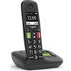 Gigaset Telefono Cordless DECT/GAP con Segreteria Telefonica Vivavoce 150 Voci rubrica colore Nero - E290A