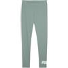 PUMA ESS No. 1 Logo Leggings (s), pantaloni tuta donna Donna, Green Moon, 3XL