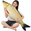eamve Cuscino di Peluche Con Pesce di 80 cm, Carino Morbido Carpa Kawaii - Regalo Anime, Decorazione Casa per Bambini