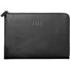 Xoopar - Cover per Tablet Laptop in pelle riciclata - 10/11 Ideale per proteggere e trasportare il computer o il tablet, compatibile con iPad,iPad PRO/Air, GalaxyTab- INE TABLET Nero