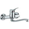 Ambrosiana SEI14070000 Rubinetto Miscelatore Lavello con Girevole, Cromo