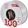 Emos s5272 cavo coassiale cb115, 100 m